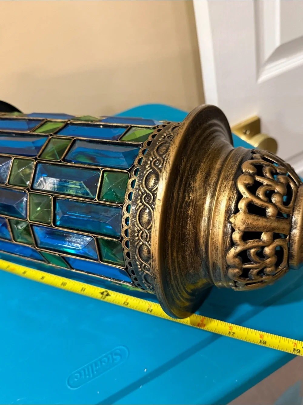 Pier 1 Turkish Moroccan Hanging Candle Holder Decorative Lantern